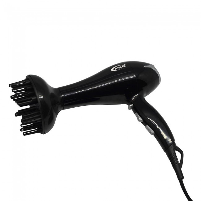 Σεσουάρ μαλλιών 2400w σε χρώμα μαύρο 28x29x9