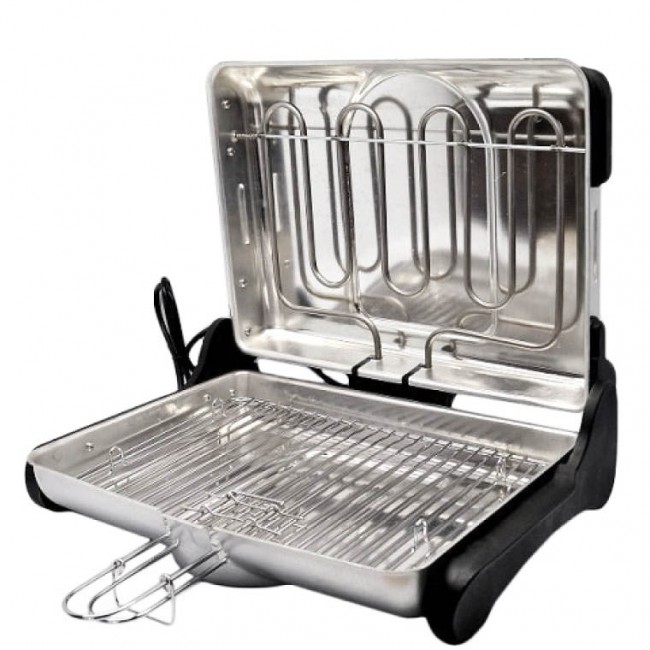 Ψηστιέρα 1200W σε χρώμα ασημί 41x37x14