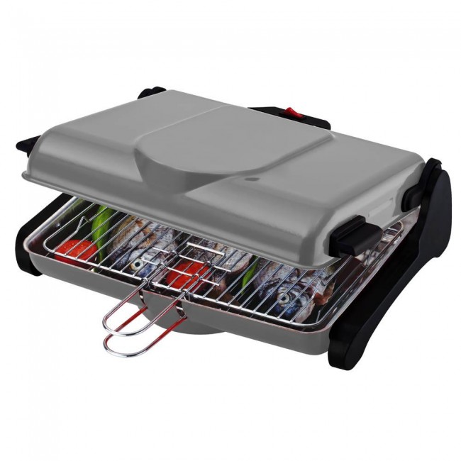 Ψηστιέρα 1200W σε χρώμα ασημί 41x37x14