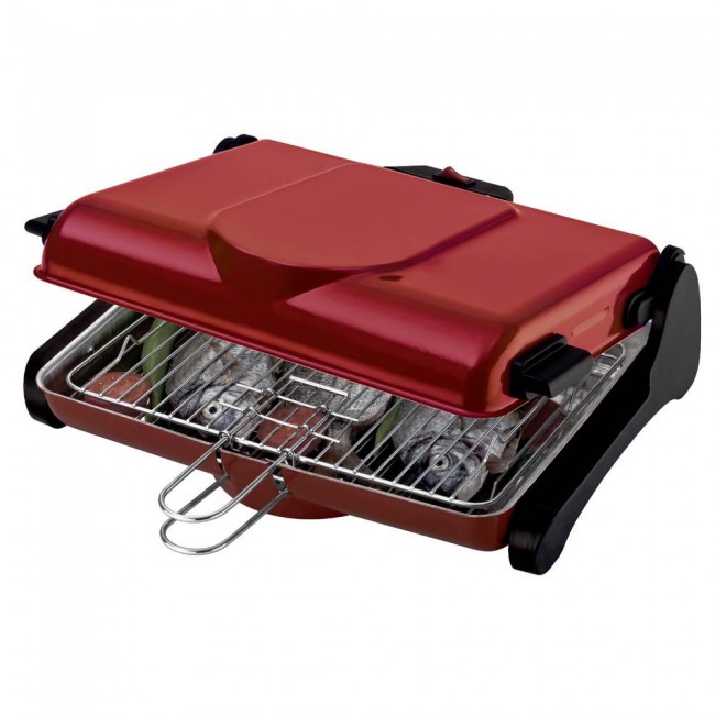 Ψηστιέρα 1200W σε χρώμα μπορντό 41x37x14