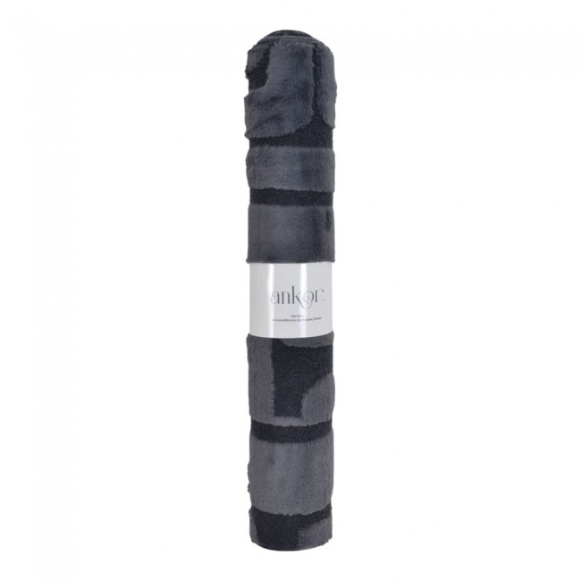 Χαλί  διάδρομος  αντιολισθητικός από ύφασμα σε χρώμα γκρι 70x150