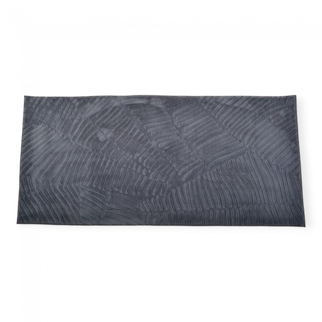 Χαλί διάδρομος αντιολισθητικός από ύφασμα σε γκρι χρώμα 150x70