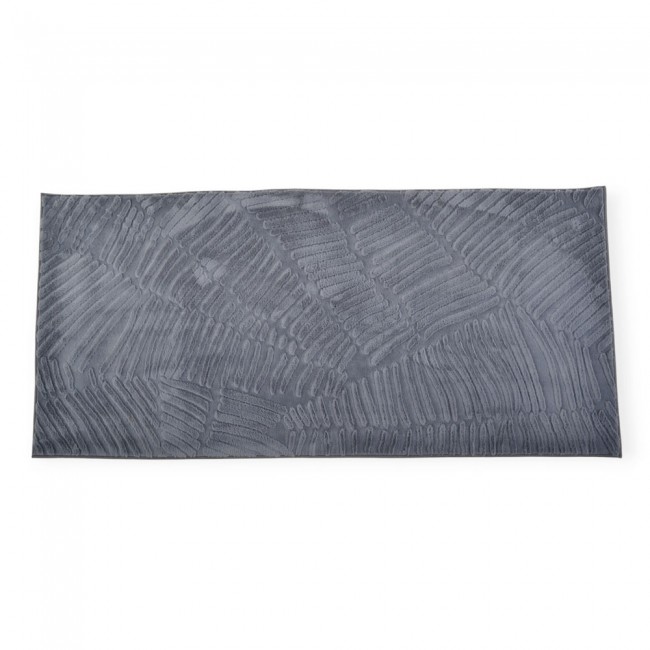 Χαλί διάδρομος αντιολισθητικός από ύφασμα σε γκρι χρώμα 180x70