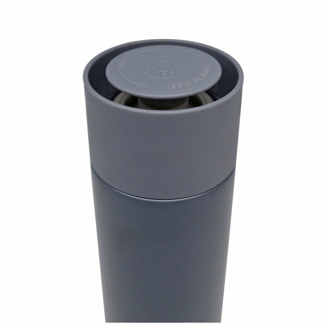 Θερμός "NATURE" 500ml  από αλουμίνιο σε γκρι χρώμα 6,5x6,5x22,6