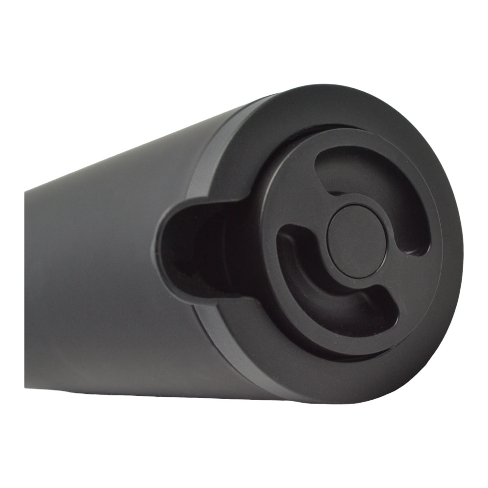 Κανάτα θερμός 1 λίτρο από μέταλλο σε γκρι χρώμα 11x11x30.5