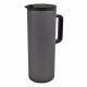 Κανάτα θερμός 1 λίτρο από μέταλλο σε γκρι χρώμα 11x11x30.5