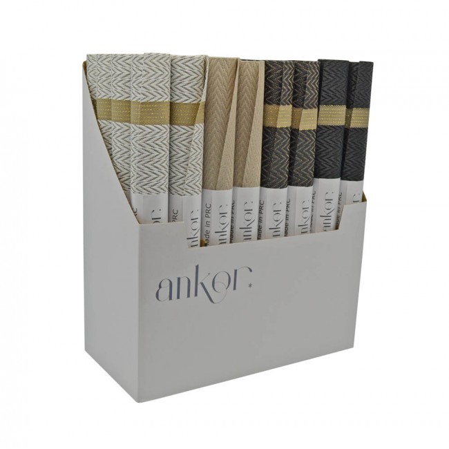 Σετ σουπλά 32 τμχ από πολυεστέρα 30x45