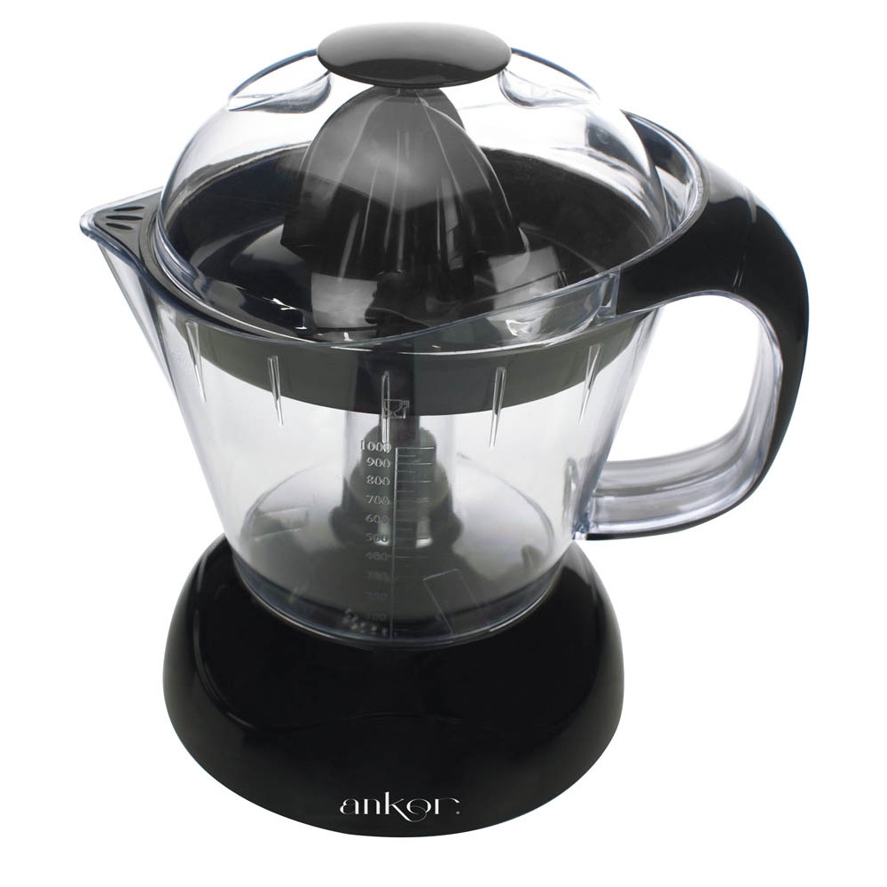 Λεμονοστίφτης ηλεκτρικός με κανάτα 1lt σε μαύρο χρώμα