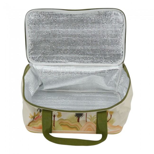 Ισοθερμική τσάντα 10lt σε μπεζ χρώμα 35x20x20