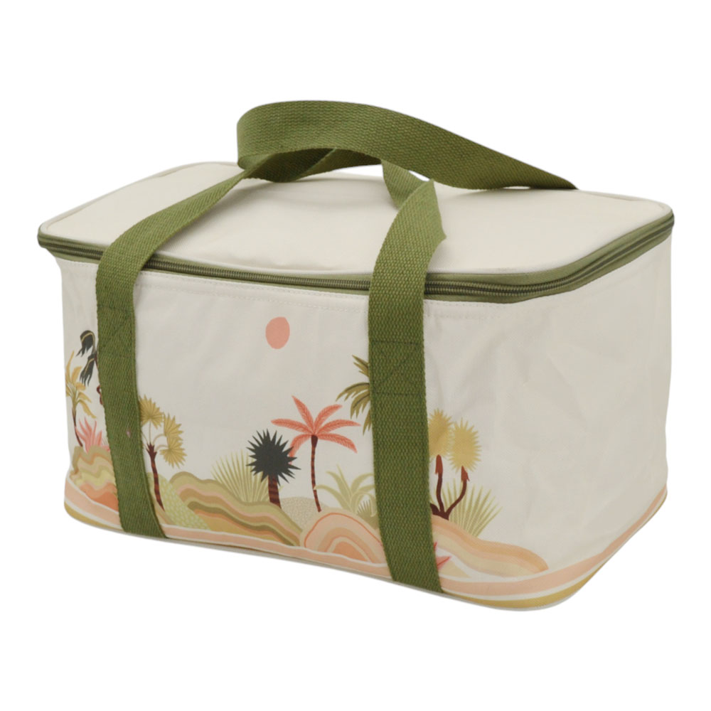 Ισοθερμική τσάντα 10lt σε μπεζ χρώμα 35x20x20