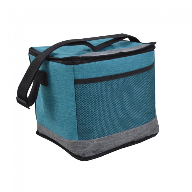 Ισοθερμική τσάντα 16lt σε πετρόλ γκρι χρώμα 29x22x26