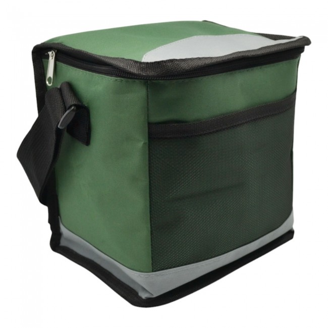 Ισοθερμική τσάντα 5lt σε πράσινο χρώμα 21x15,5x21