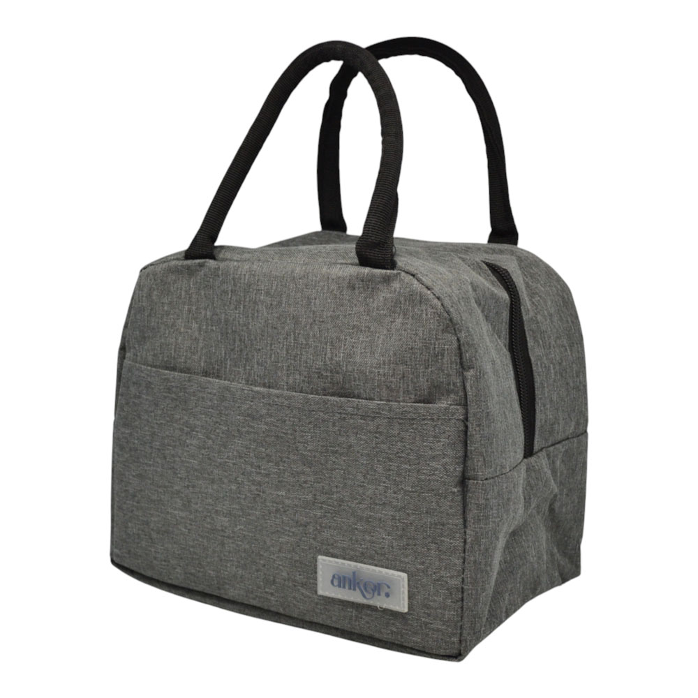 Ισοθερμική τσάντα 7lt σε γκρι χρώμα 23x16x20