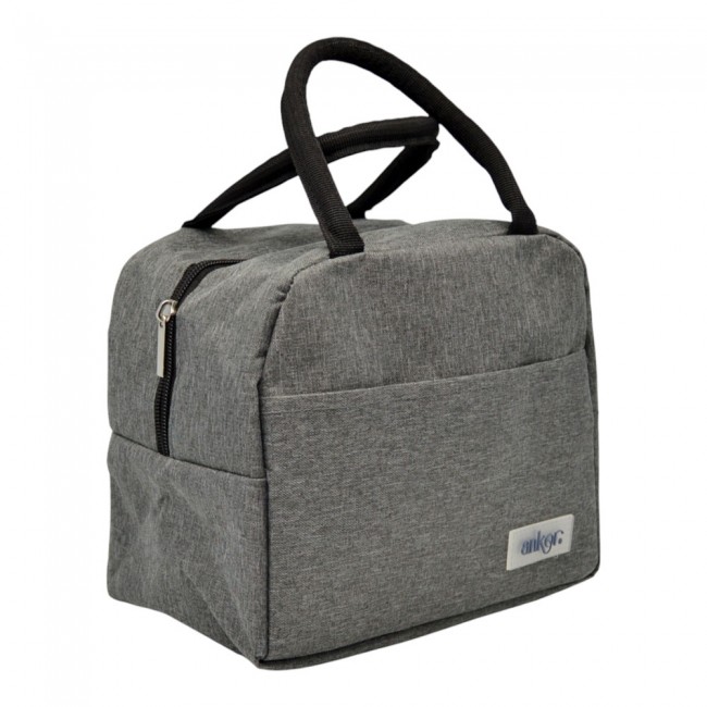 Ισοθερμική τσάντα 7lt σε γκρι χρώμα 23x16x20