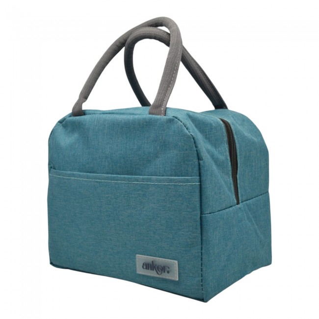 Ισοθερμική τσάντα 7lt σε πετρόλ χρώμα 23x16x20