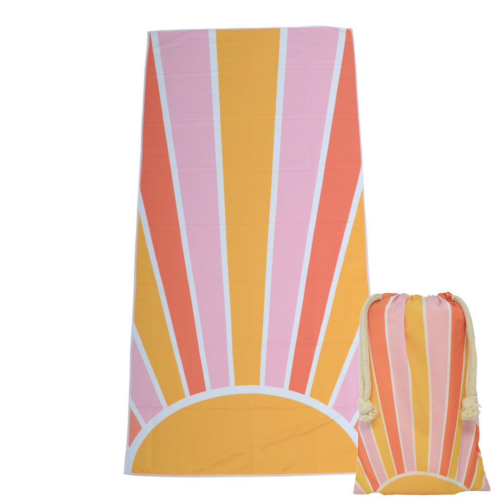 Πετσέτα από microfiber με θήκη 160x80