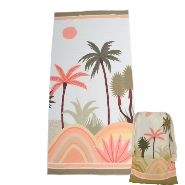 Πετσέτα από microfiber με θήκη 160x80