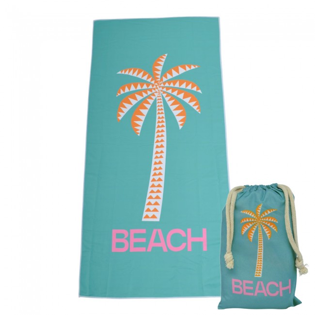 Πετσέτα από microfiber με θήκη 160x80