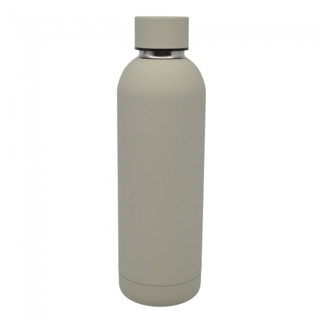 Θερμός ανοξείδωτος 500ml σε taupe ματ χρώμα 7.3x24