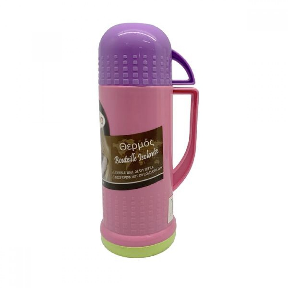 Θερμός πλαστικό 250ml πολύχρωμο 9x7x20