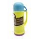 Θερμός πλαστικό 250ml πολύχρωμο 9x7x20