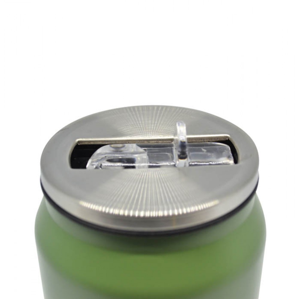 Θερμός ποτήρι "COLD AND HOT" από Inox σε λαδί χρώμα 330ml