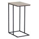 Βοηθητικό τραπέζι από μέταλλο σε μαύρο χρώμα 40x30x66