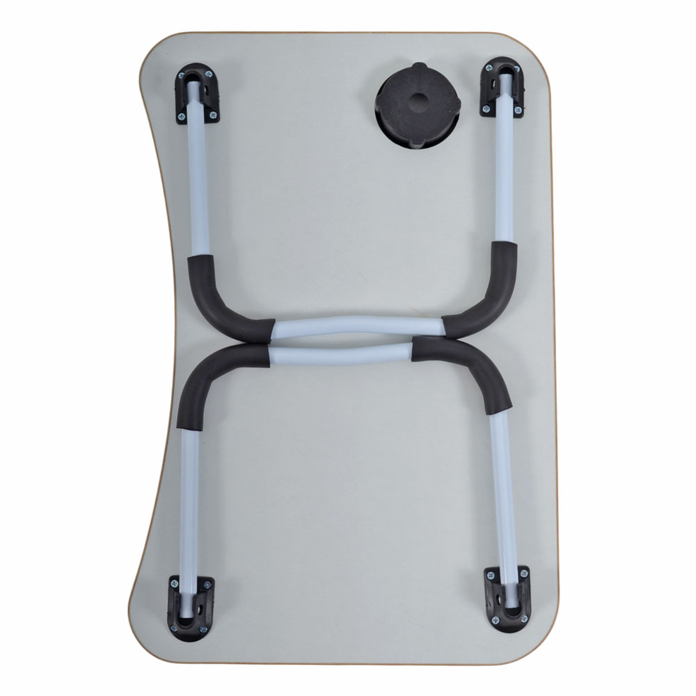 Βοηθητικό τραπέζι από μέταλλο σε λευκό 60x40x26