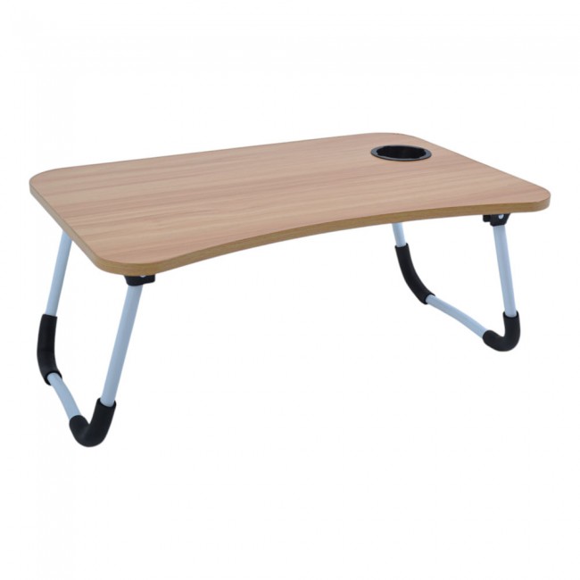 Βοηθητικό τραπέζι από μέταλλο σε λευκό 60x40x26