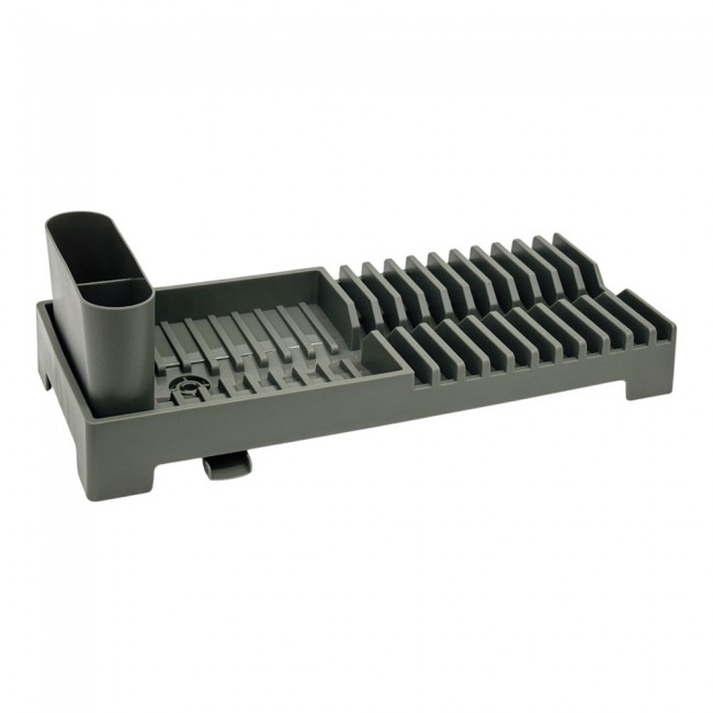 Πιατοθήκη πλαστική σε λαδί χρώμα 19x46x13,5