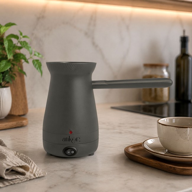 Ηλεκτρικό μπρίκι σε χρώμα λαδί 400ml 1000W