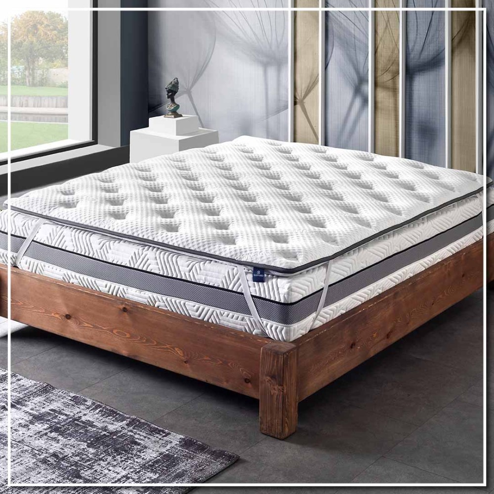 Ανώστρωμα διπλό "ALOE VERA HARD COMFORT" 140x190x7