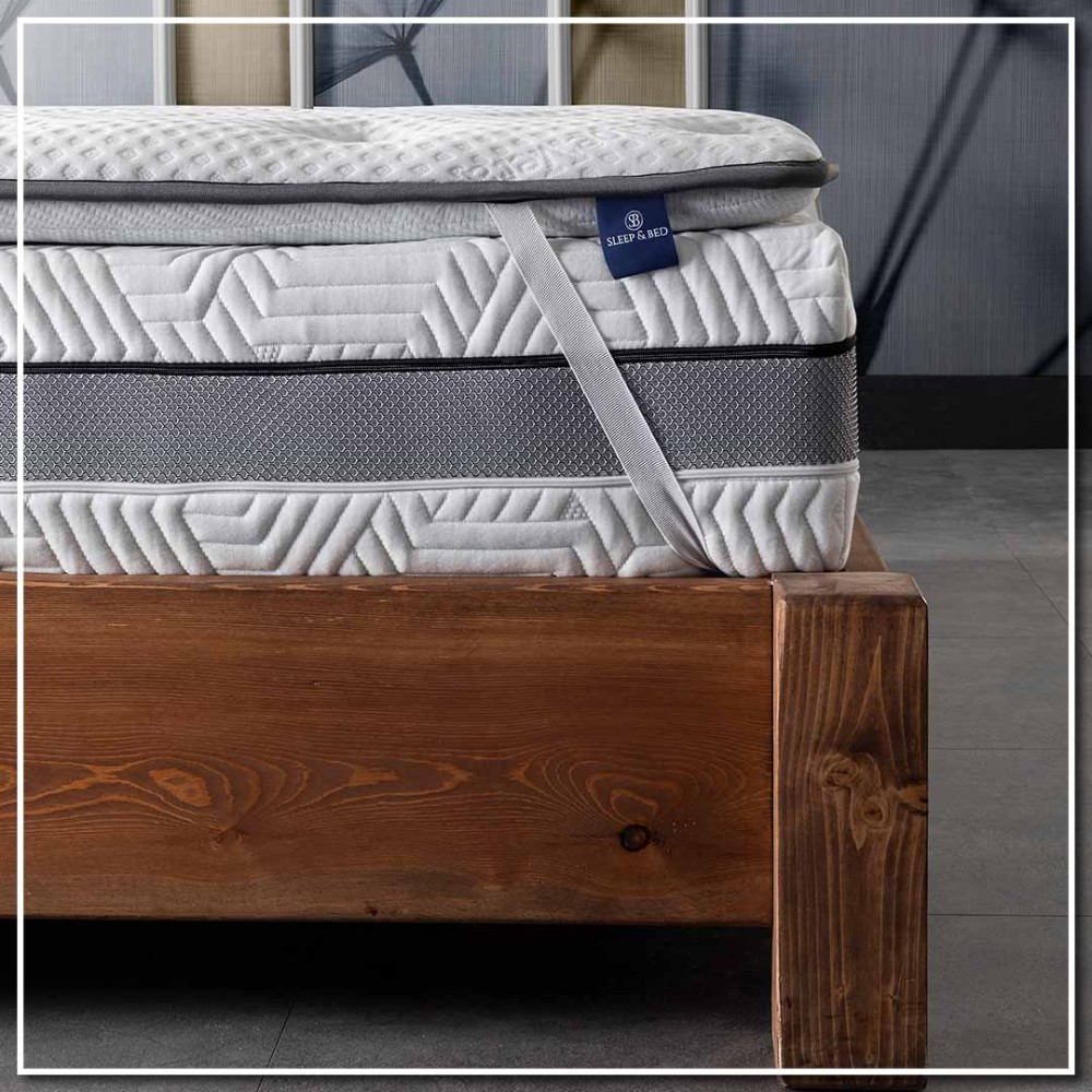 Ανώστρωμα διπλό "ALOE VERA HARD COMFORT" 140x200x7