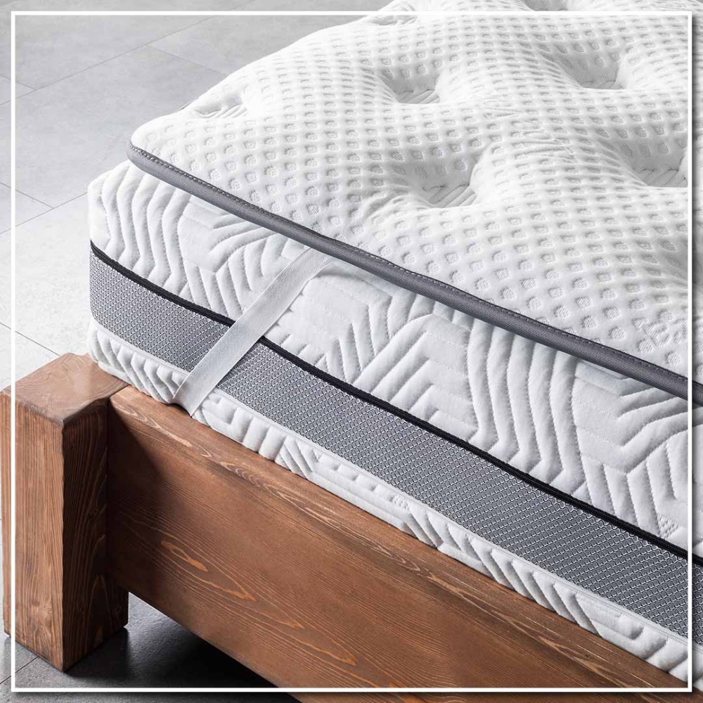 Ανώστρωμα διπλό "ALOE VERA HARD COMFORT" 150x200x7