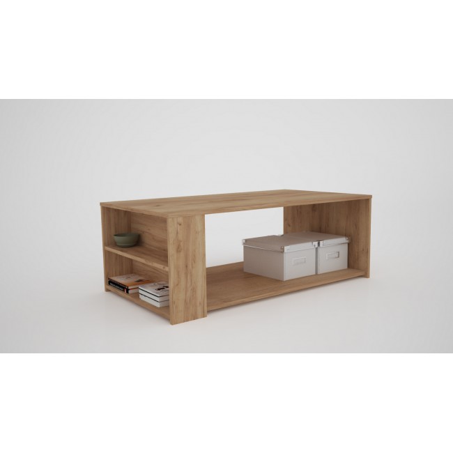 Τραπέζι σαλονιού "LANA" σε χρώμα μελί 100x60x41