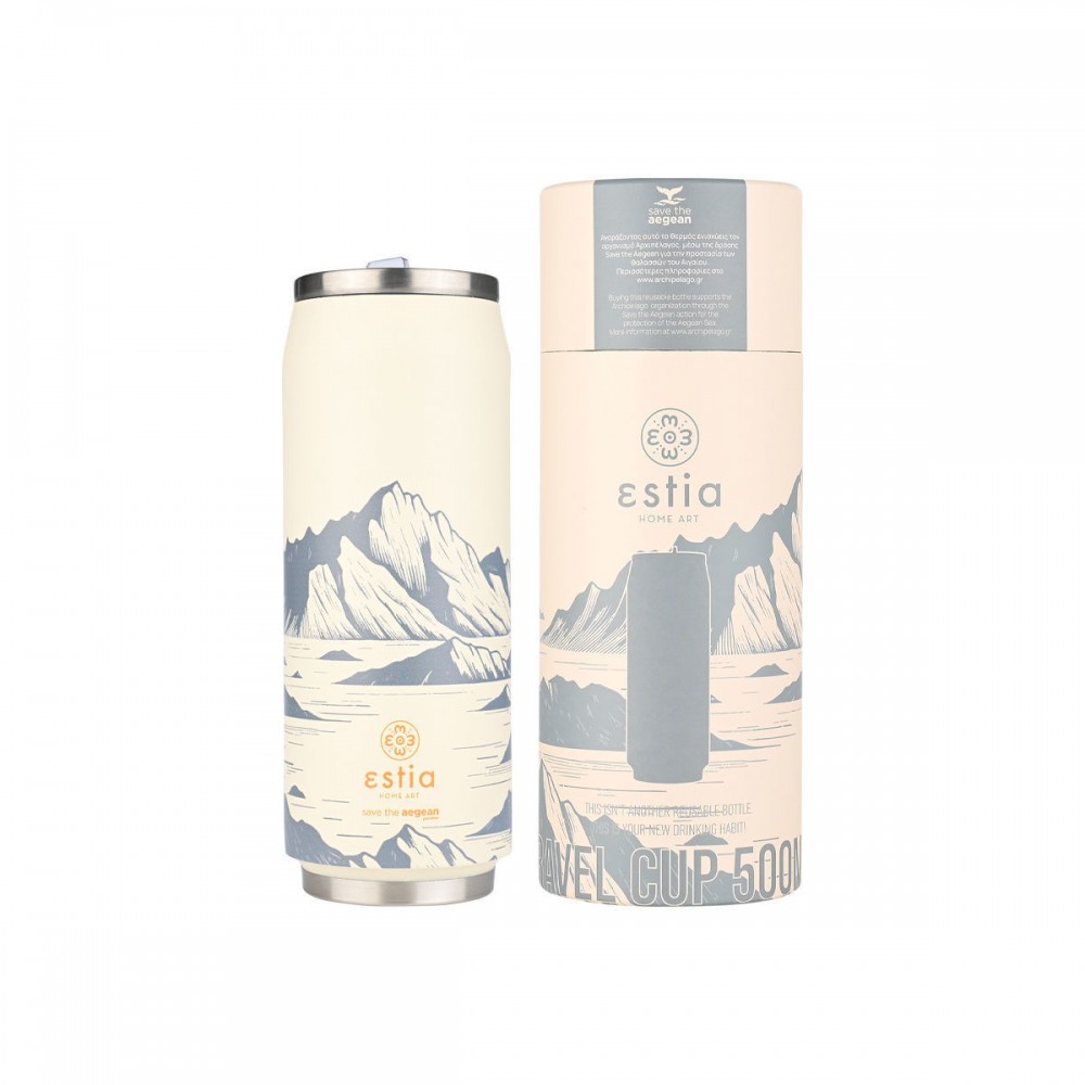 Θερμός travel cup "ALPINE ESSENCE" Save the Aegean 500ml