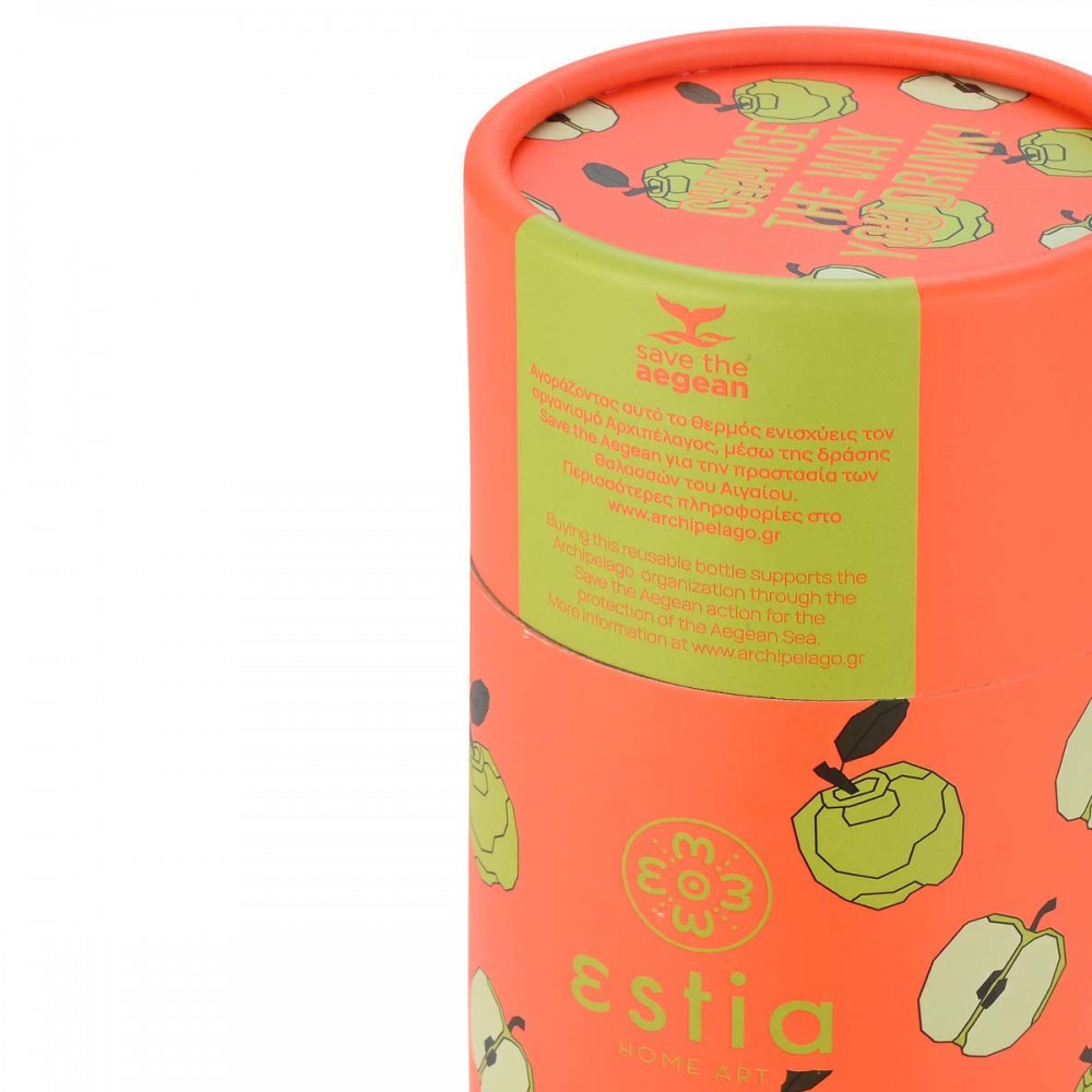 Θερμός travel cup "APPLE ODYSSEY" Save the Aegean 500ml