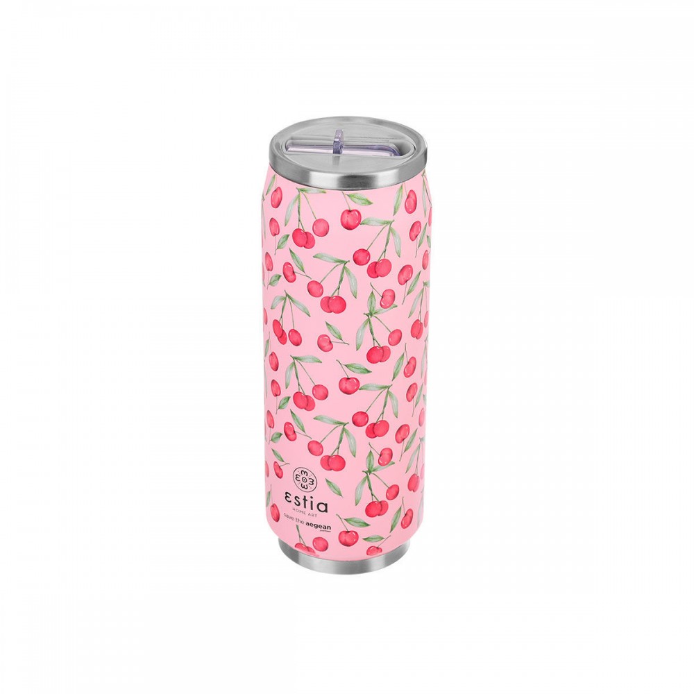 Θερμός travel cup "CHERRY ROSE" Save the Aegean 500ml