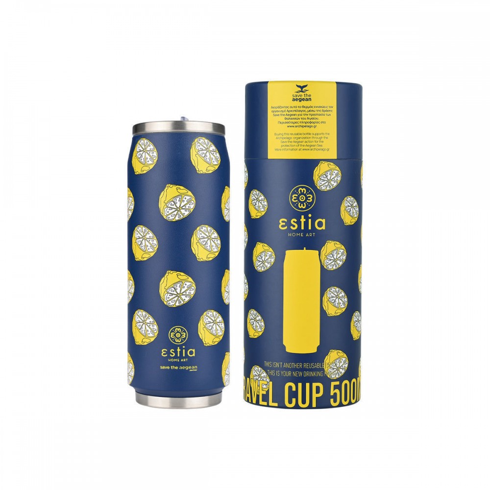 Θερμός travel cup "CITRUS INFUSION " Save the Aegean 500ml