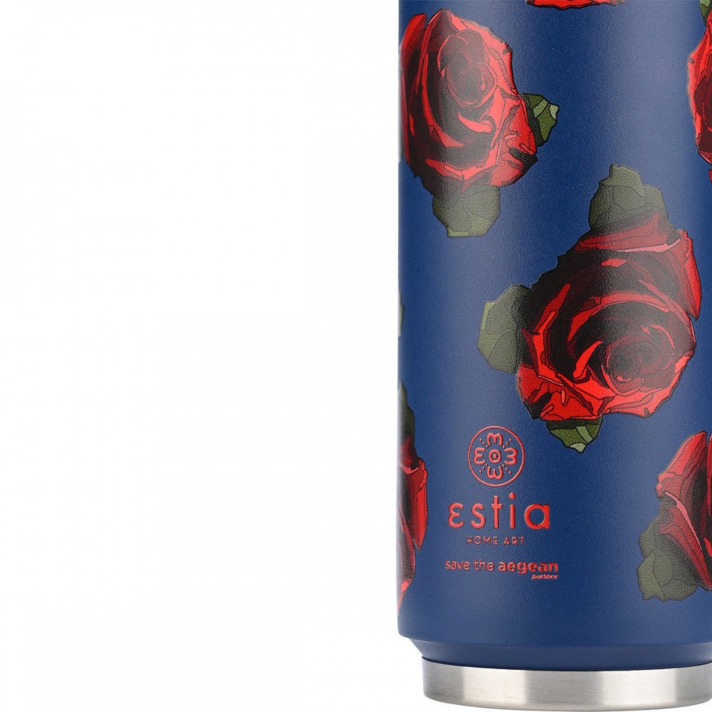 Θερμός travel cup "ELECTRIC ROSES " Save the Aegean 500ml
