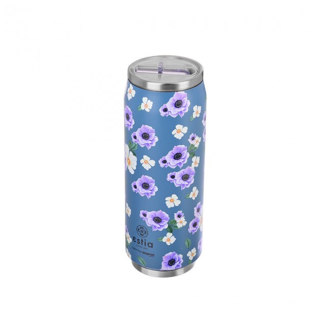 Θερμός travel cup "GARDEN BLUE " Save the Aegean 500ml