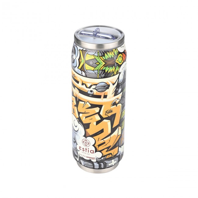 Θερμός travel cup "GRAFFITI RHYTHM " Save the Aegean 500ml345