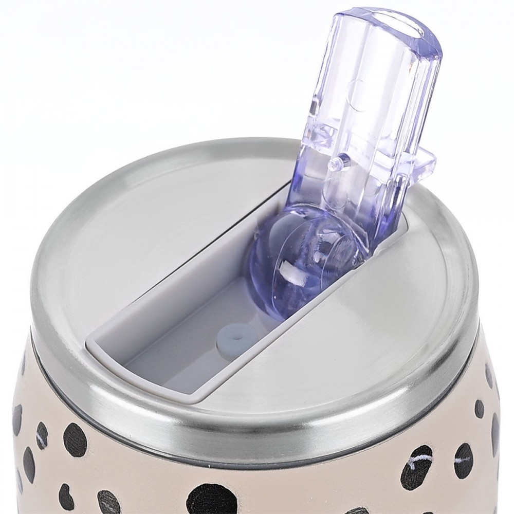 Θερμός travel cup "LEOPARD TAUPE " Save the Aegean 500ml