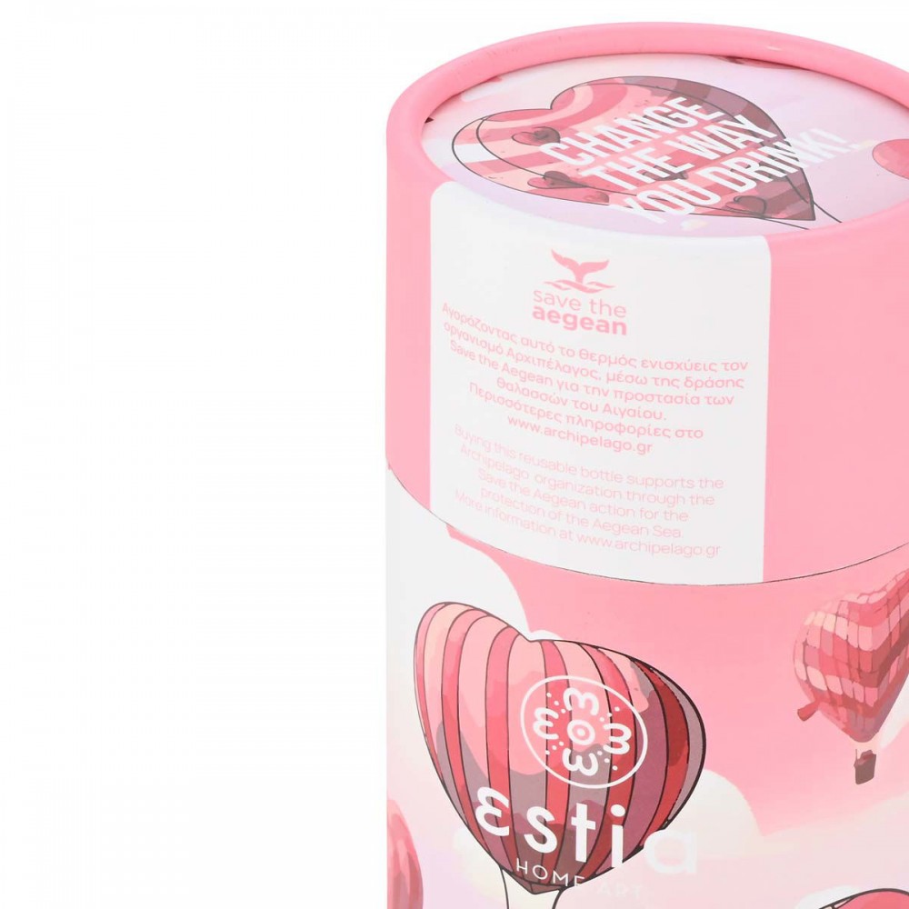 Θερμός travel cup "LOVE ASCEND " Save the Aegean 500ml