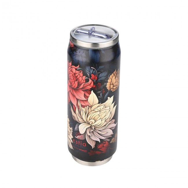 Θερμός travel cup "MIDNIGHT BLOSSOM" Save the Aegean 500ml