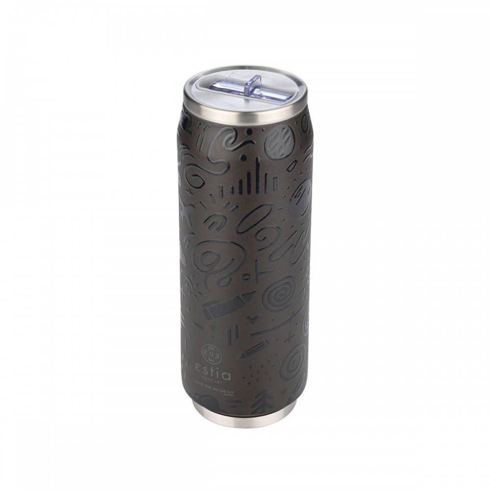 Θερμός travel cup "NOIR ECHO " Save the Aegean 500ml