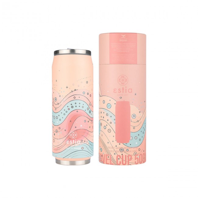 Θερμός travel cup"WHIMSY WONDERS " Save the Aegean 500ml