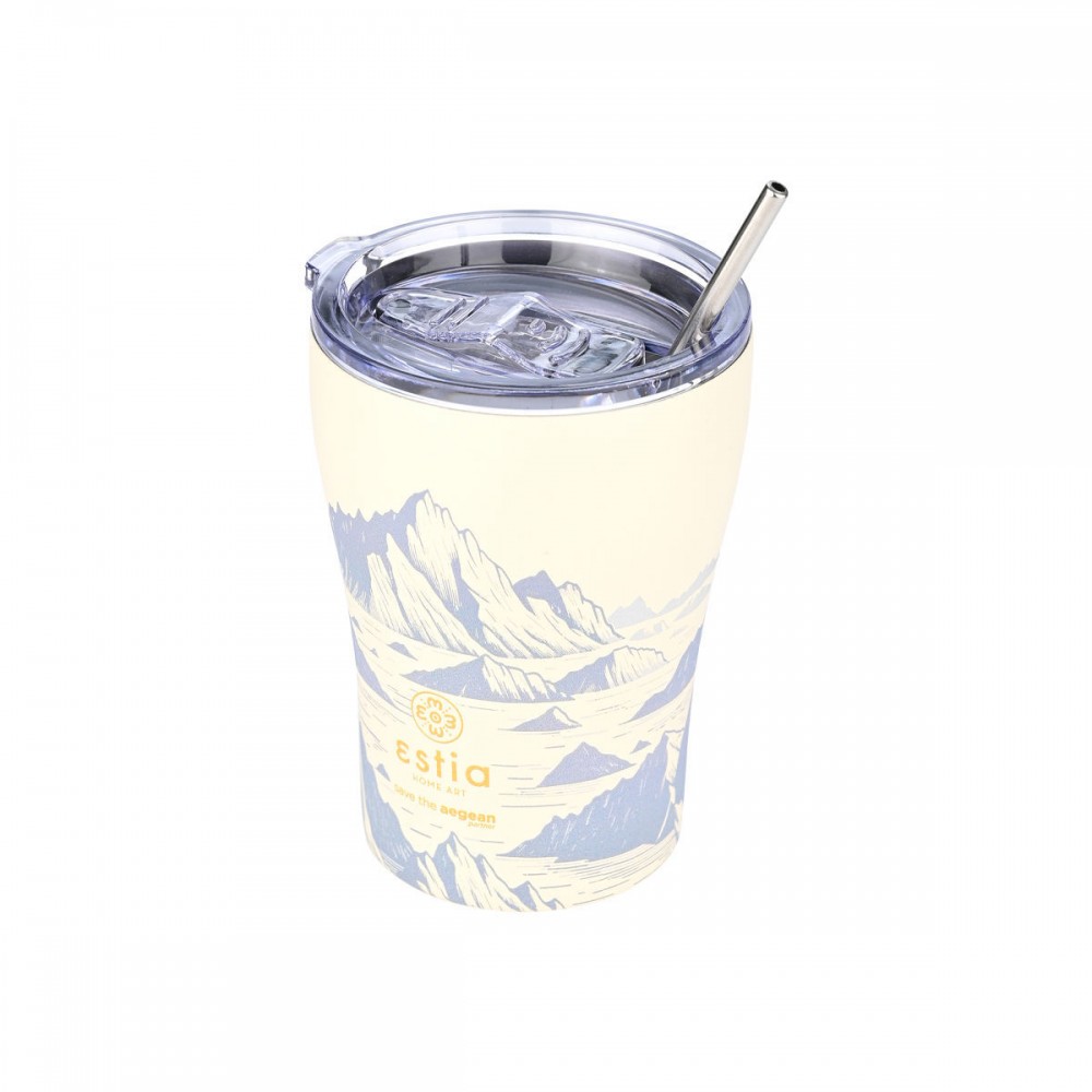 Θερμός coffee mug "ALPINE ESSENCE " Save the Aegean 350ml