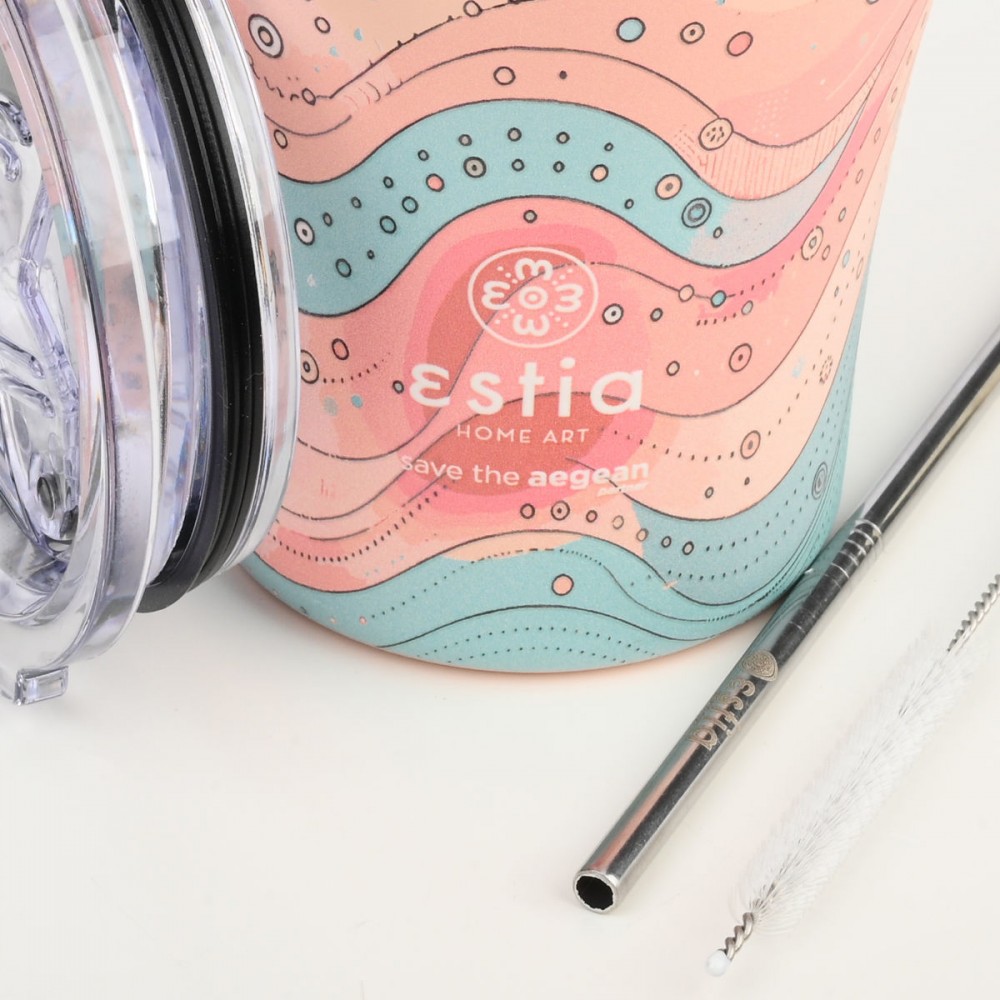 Θερμός coffee mug "WHIMSY WONDERS" Save the Aegean 350ml