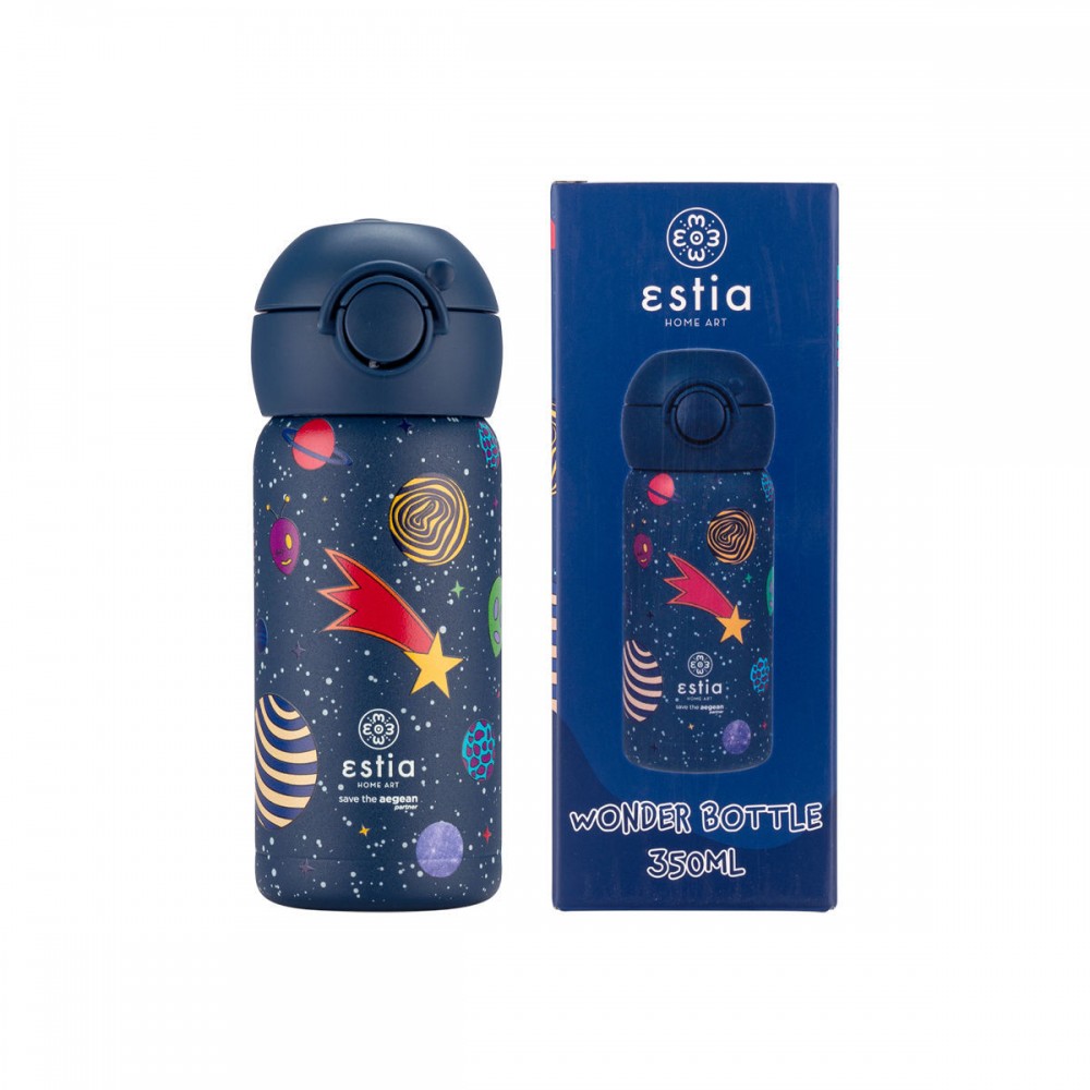 Θερμός παιδικός wonder bottle "COSMIC VOYAGERS" Save the Aegean 350ml